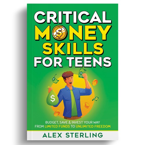 Design an eye-catching and powerful book cover to appeal to teens and young adults Design by Rezy