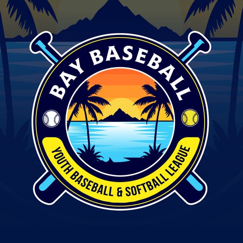 Design di Bay Baseball - Logo di Agenciagraf