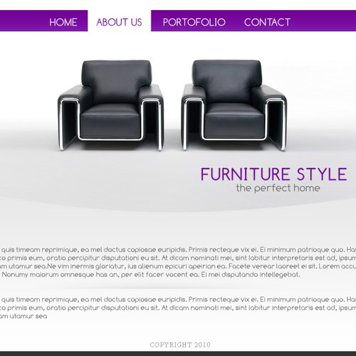 1-3 Page Website Template Design von Fresh Design