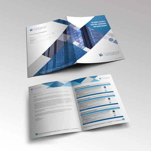 Designs | Technology services company needs a booklet template | Other ...