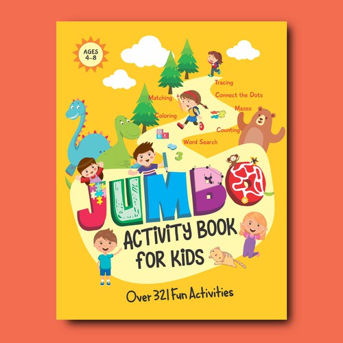 Fun Design for Jumbo Activity Book Design réalisé par uget