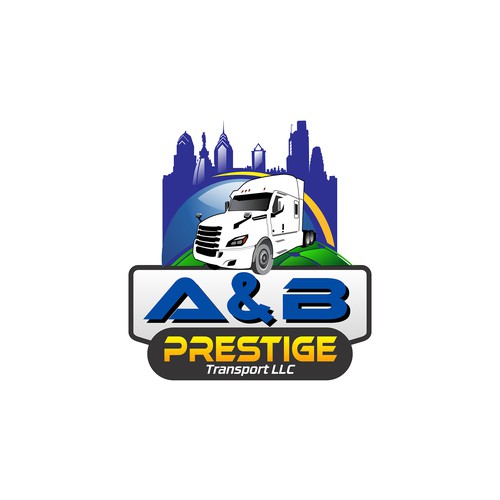 Creative EYE catching design for growing Philadelphia based trucking company Design by Font_△