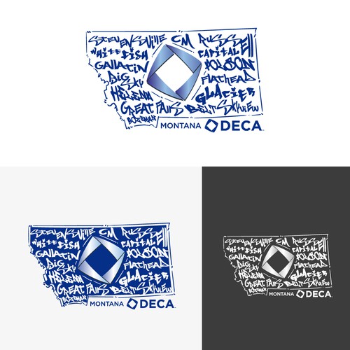 Montana DECA Diseño de Amillustration