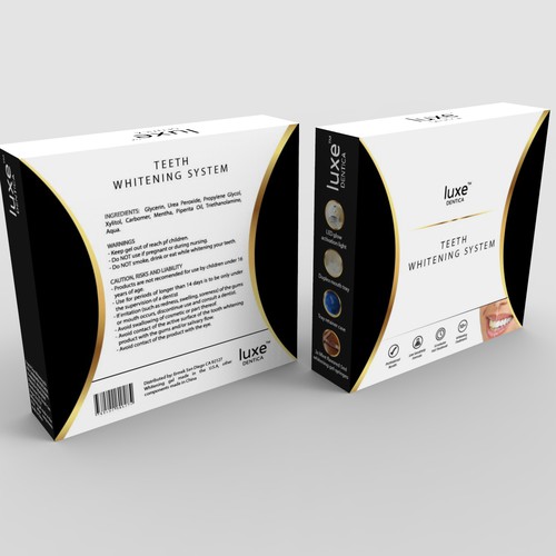 Teeth whitening packaging Design by MZ.Studio
