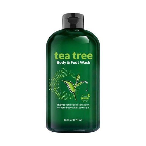 Create a Winning Product Label for our Tea Tree Body Wash!!-ontwerp door e^design