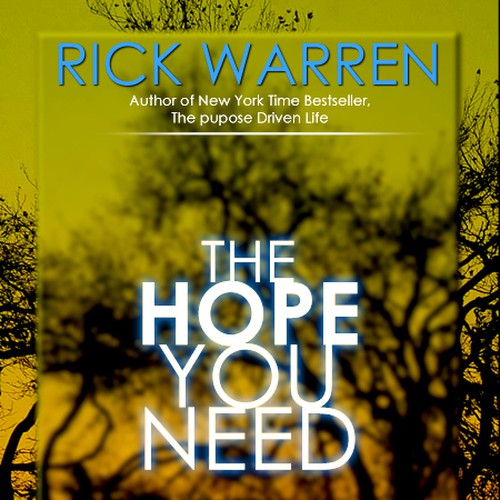 Design Rick Warren's New Book Cover デザイン by Lead