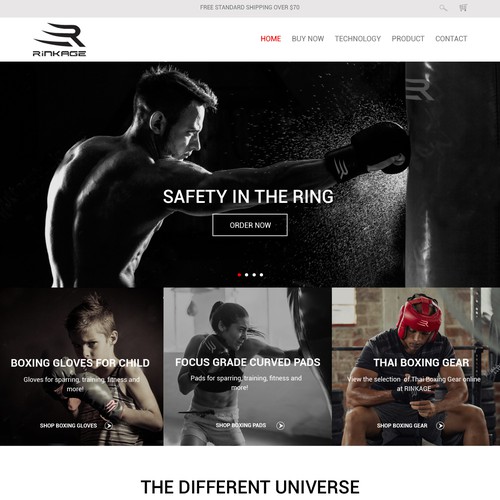 Web page design contest entry by Designersantu