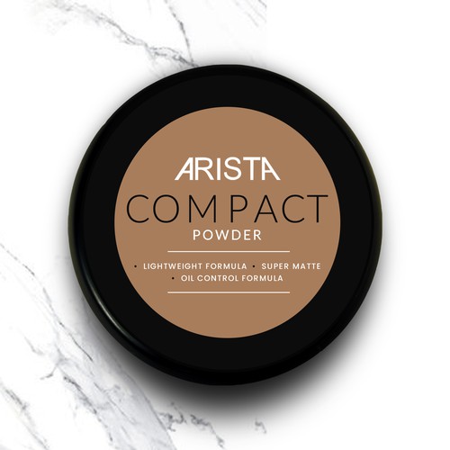 Arista Compact Powder Design by Rajith Shantha