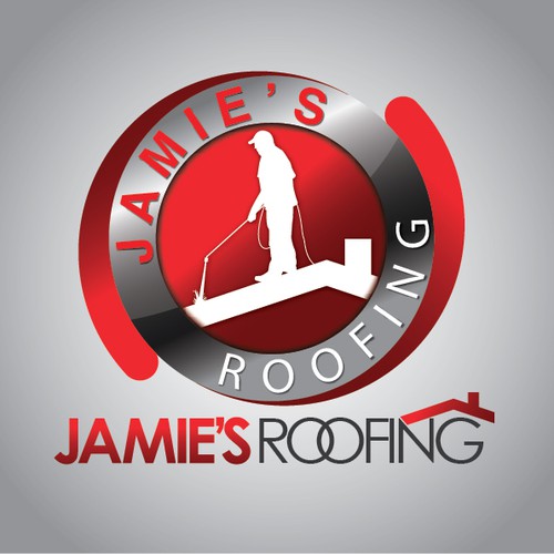 Help JAMIE'S ROOFING with a new logo Design by diselgl
