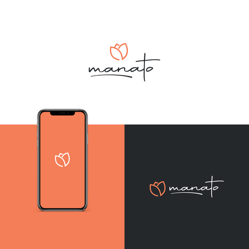 "Manato webstore brandname" winning Logo design