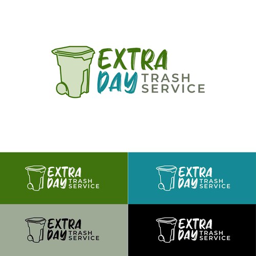 Trash Service Logo Design by RafaelErichsen