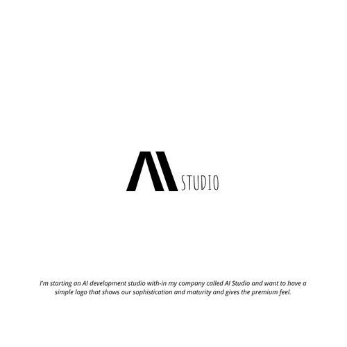 Logo for AI Studio Design by BrankaS