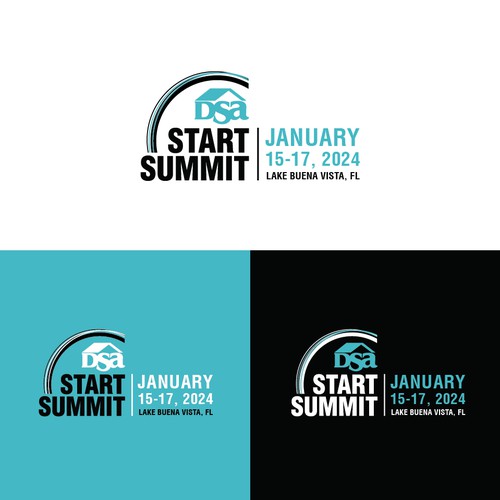 DSA Start Summit Logo Design by froxoo