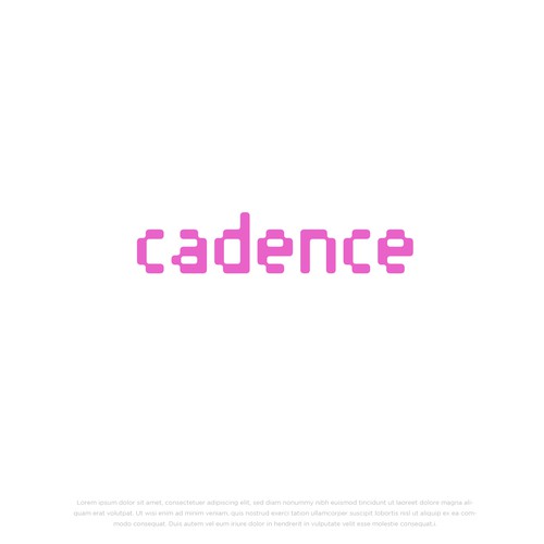 Logo for "Cadence" Marketing Agency! Design by reza007