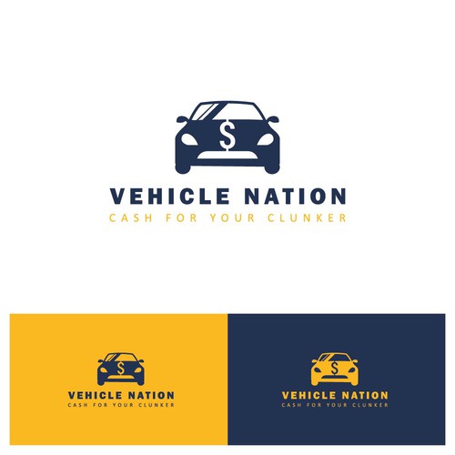 Vehicle Nation Seeks Logo For Junk Car Business. Design by smitadesign