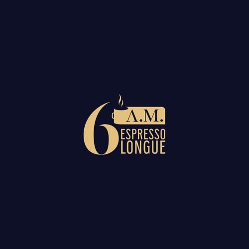 Design an enticing logo for 6 A.M. Espresso Lounge Design by YDesign27