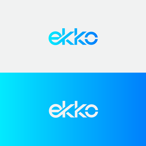 SIMPLE LOGO - ekko Letters then dm after Design by INSPart