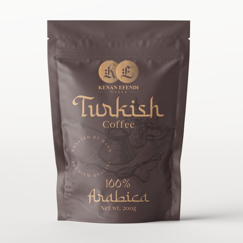 Designs | eye-catching retail packaging design for Turkish coffee ...
