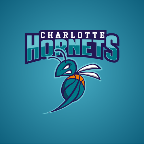 Community Contest: Create a logo for the revamped Charlotte Hornets! Design by y.o.p.i.e