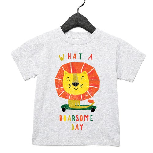 Design a cute, attractive toddler boy's t-shirt. Design by ANA000