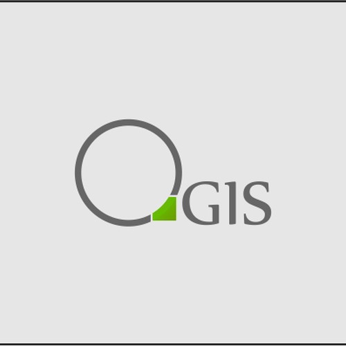 QGIS needs a new logo Design by One bite Donute