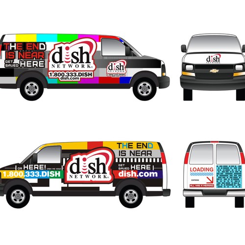 V&S 002 ~ REDESIGN THE DISH NETWORK INSTALLATION FLEET-ontwerp door raindogs