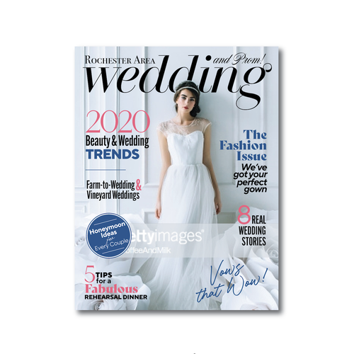 Wedding Magazine Cover Design réalisé par EmLime