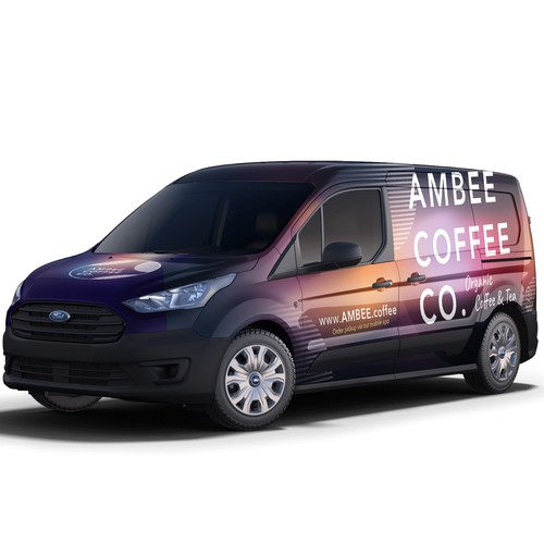 Design an Amazing truck wrap for an Emerging Organic Coffee Company Design by Art Mahno ✔