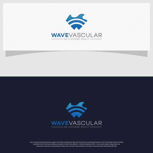 Modern and professional logo for Vascular Surgeon Design by moOks™