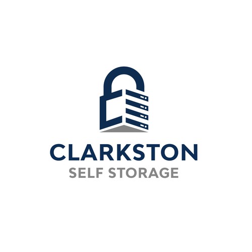 Self Storage Logo | Clarkston Self Storage Design by Rabin ❥❣E