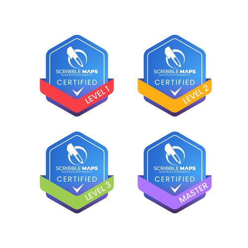 Certification Badges Design réalisé par dalheners