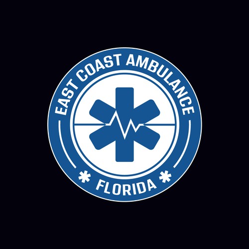 East Coast Ambulance Logo Design by Bogdan Oros