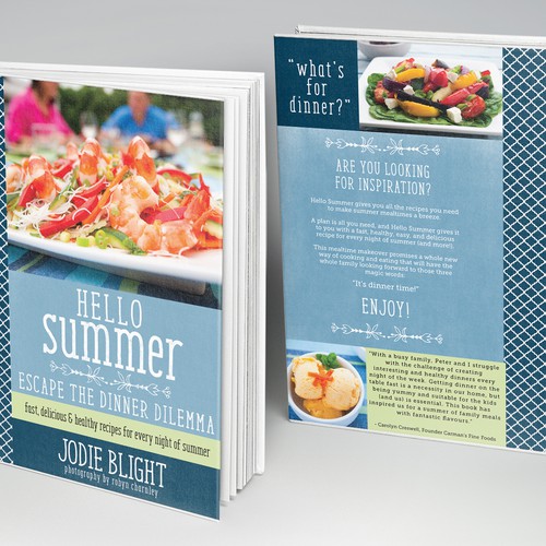 hello summer - design a revolutionary cookbook cover and see your design in every book shop Diseño de jeffreybalch