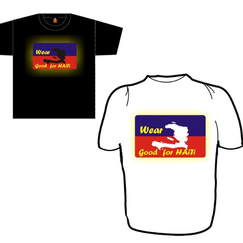 Wear Good for Haiti Tshirt Contest: 4x $300 & Yudu Screenprinter Ontwerp door mihai.serban