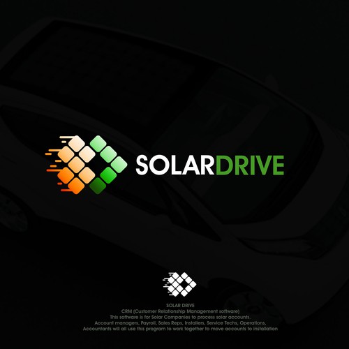 Logo design for new CRM, SolarDrive Design by YENGZ18 ◕‿◕