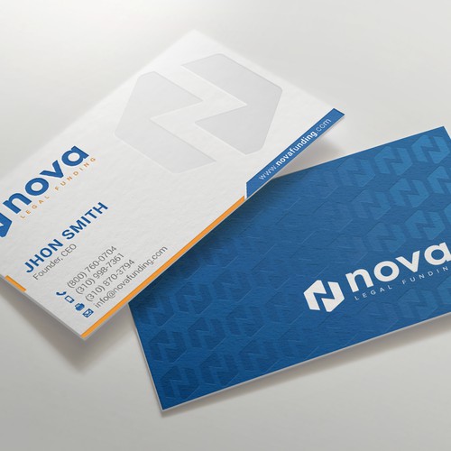 Design a Print Material (Biz Card, Letterhead, Letter) for Legal Funding Company Diseño de kaylee CK