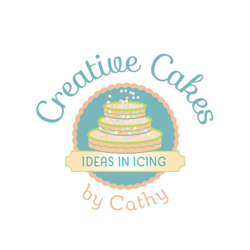 create a unigue logo from cake design using the 3 C's Design by designdazzle