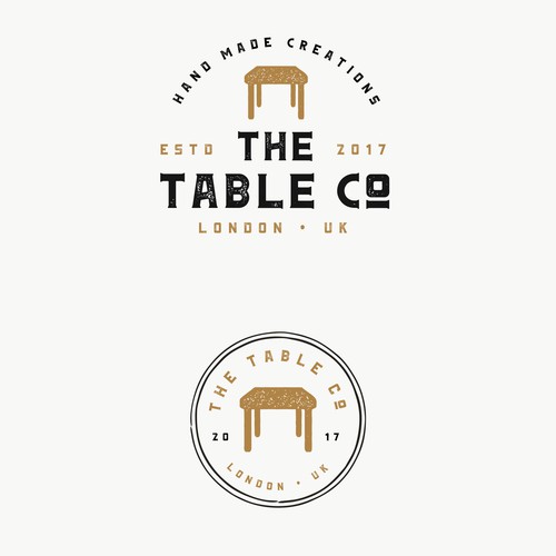 The Table Company seeks a logo to match it's Quality Artisan Bespoke