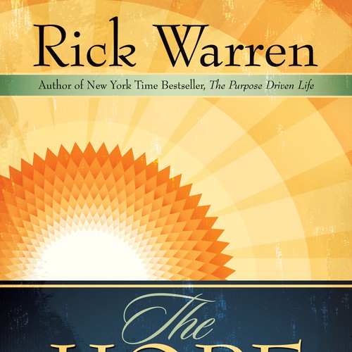 Design Rick Warren's New Book Cover Réalisé par jonathanScheele