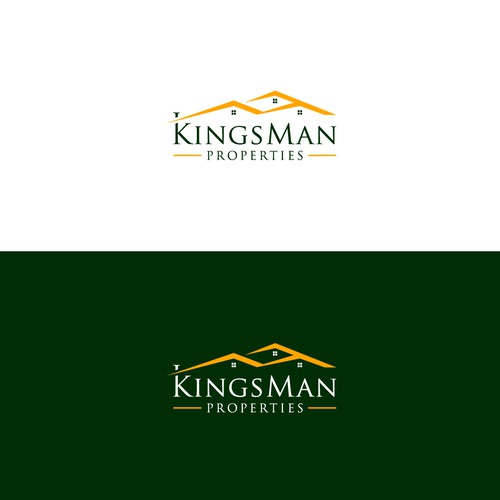 Kingsman Properties logo Design by ArtByShahnaz™