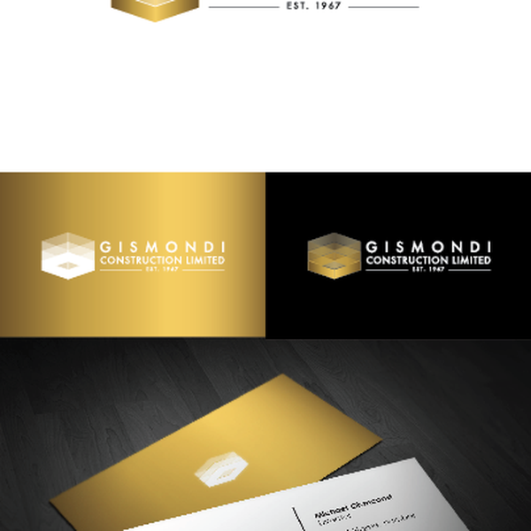 Gismondi Construction Limited needs a new logo and business card