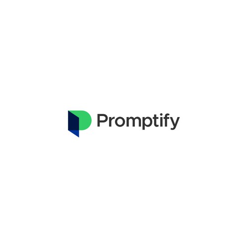 Modern, Simple and Sleek Logo for Promptify.com Design by TheDaydreamerStd