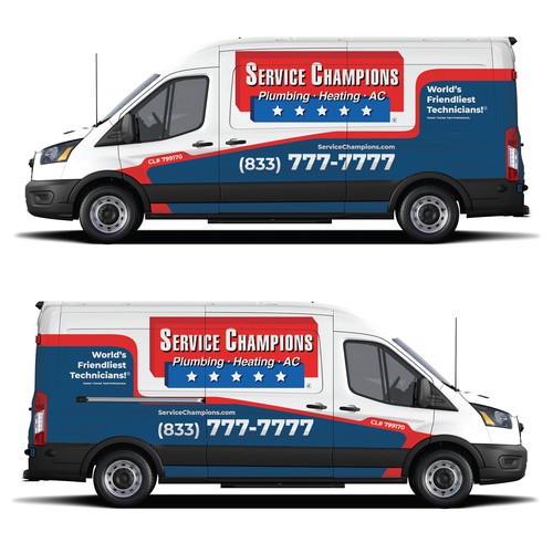 Van Wrap For Service Company Design by adelea