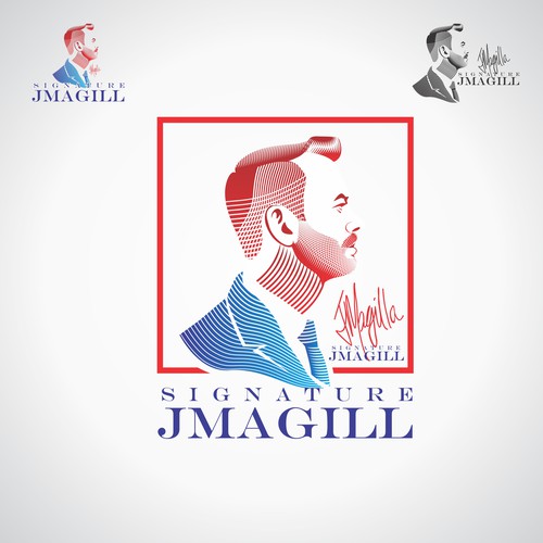 J. Magill Stamp Design by Trovic Designer