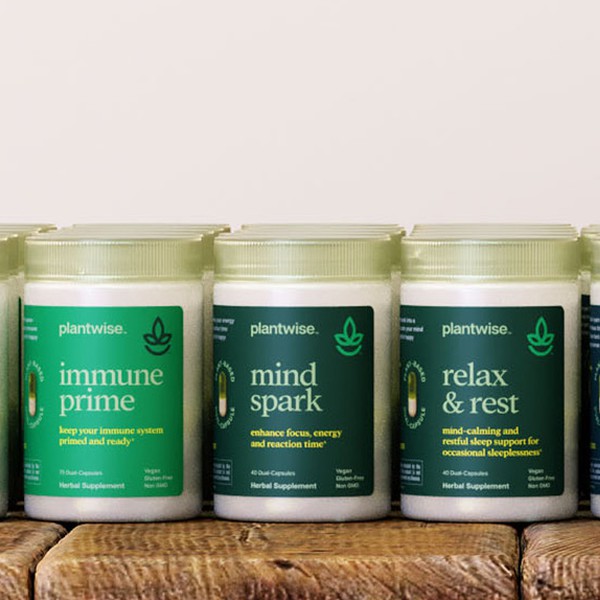 Product renderings for a supplement line