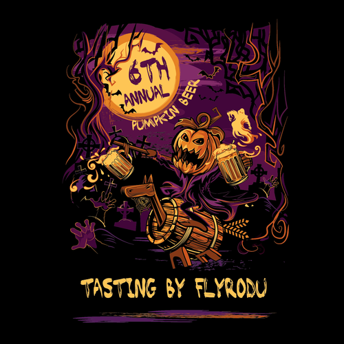 Pumpkin Beer Tasting Design by Nina itd