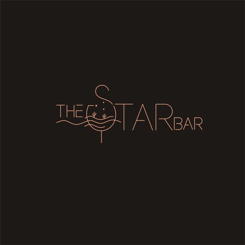 A Bar with Joshua Trees all around Design von GA19