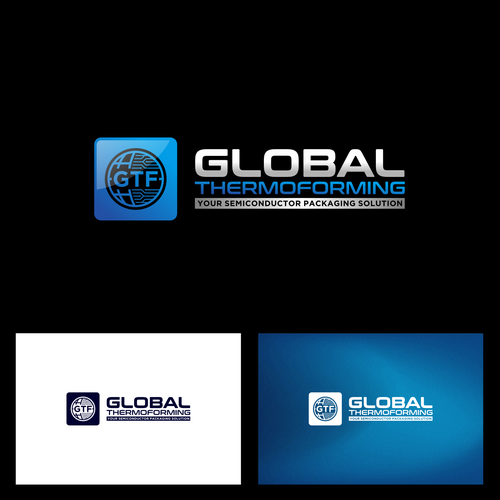GTF Semiconductor packaging logo Design by Aleta21
