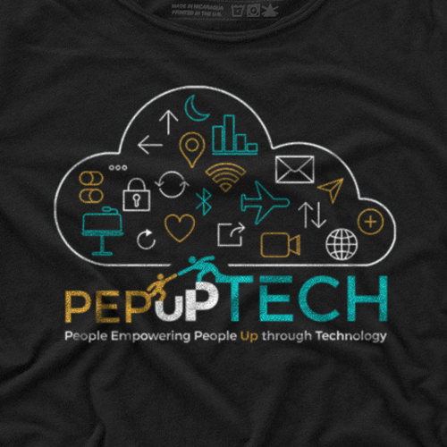 Create a Tshirt design for a tech-focused nonprofit organization Design by Rockrose ☮
