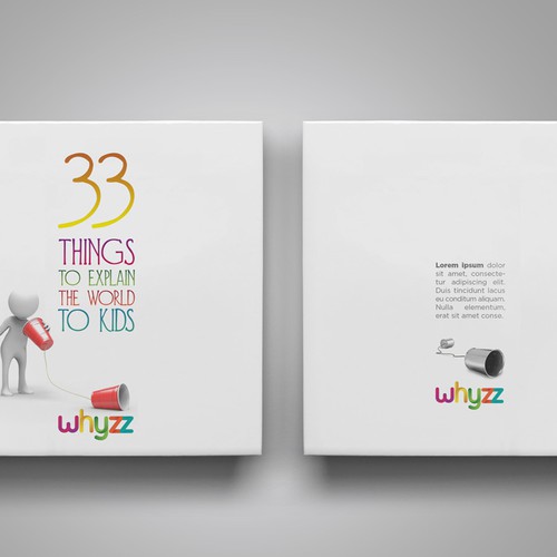 Create a book cover for - 33 Things to explain the world to kids. Réalisé par danc